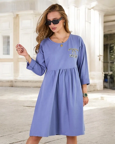 Royalfashion Dámské látkové šaty