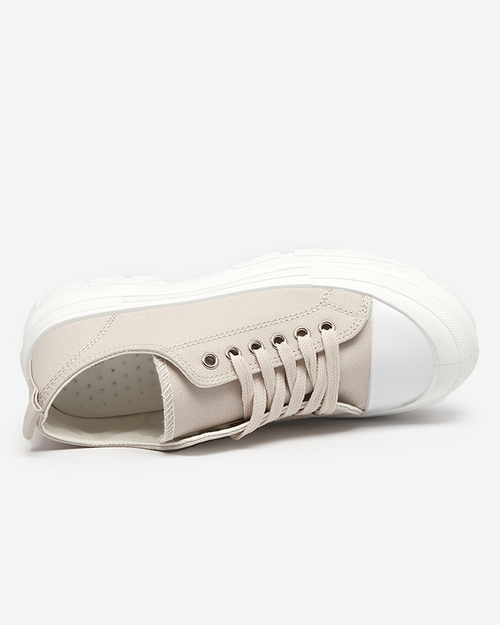 Сірі жіночі кеди на високій підошві Mytiko