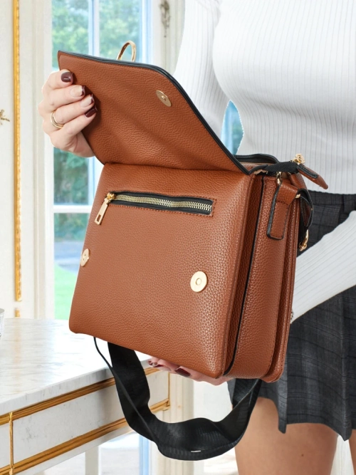 Маленька жіноча сумочка з екошкіри Luniva