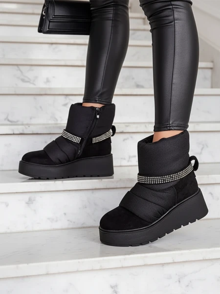 Royalfashion Dámské kotníkové sněhule Renosi