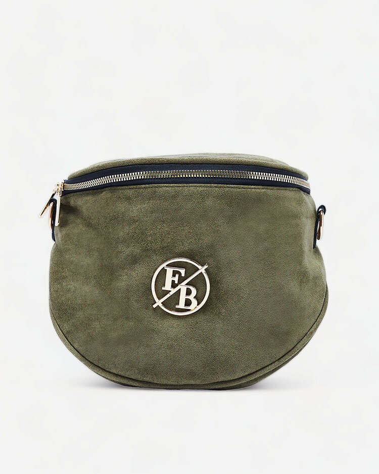 Royalfashion Zelená malá dámská kabelka z ekokůže