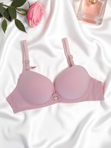 Royalfashion Hladká dámská podprsenka s vycpávkami Smooth Fit