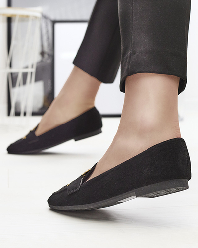Жіночі чорні мокасини Jaorica- Footwear
