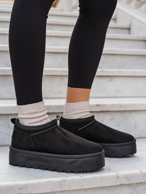 Royalfashion Жіночі короткі черевики а-ля снігоступи Ozozi