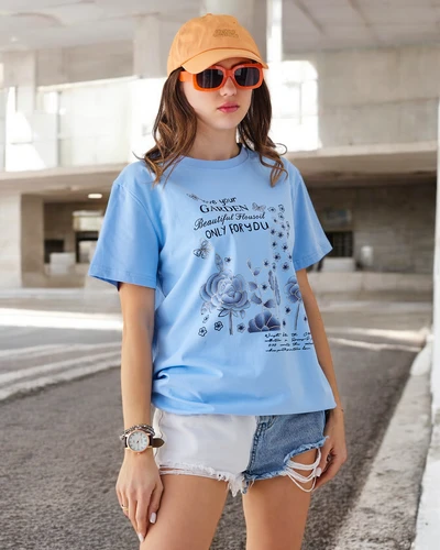 Royalfashion Dámská bavlněná blůza s nápisem