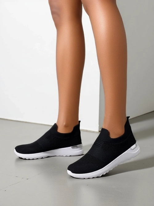 Royalfashion Жіночі текстильні спортивні черевики без шнурків Satet