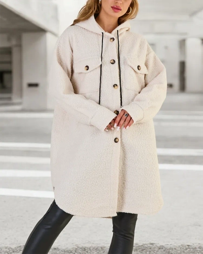 Жіноче пальто Royalfashion a'la sheepskin