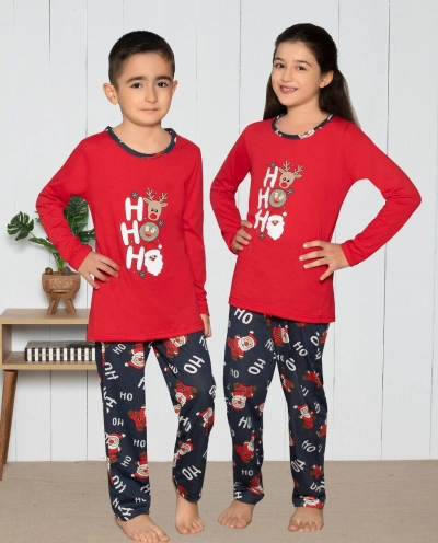 Дитяча піжама Royalfashion з різдвяним принтом