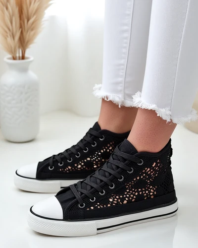 Royalfashion dámské perforované tenisky Limme