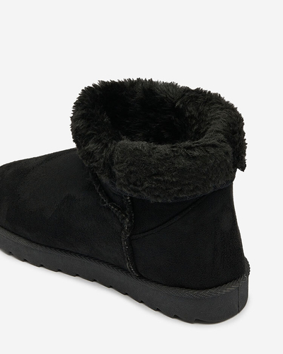 Royalfashion Жіночі черевики а-ля снігоступи в чорному кольорі Aener