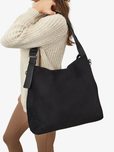 Dámská shopper kabelka eko semišová Donenn