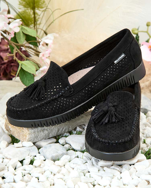 Royalfashion Жіночі ажурні мокасини Molaffa