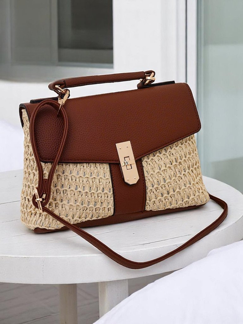 Royalfashion Маленька солом'яна жіноча сумка Mirelle