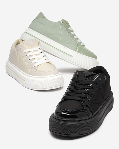 Бежеві жіночі кросівки Smaqo