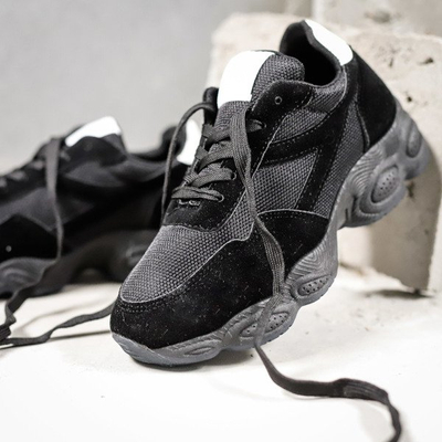 Černá sportovní obuv s podešví Faith - Obuv