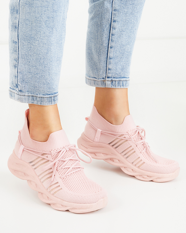 Růžové dámské tenisky Serinto – obuv