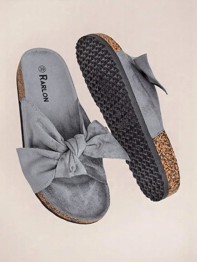 Royalfashion Жіночі шльопанці з кокардою Bubble Sun