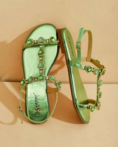 Royalfashion Dámské sandály Selina se zirkony