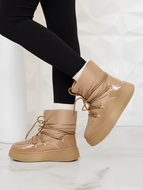 Жіночі снігоступи Royalfashion коричневого кольору Dabenda