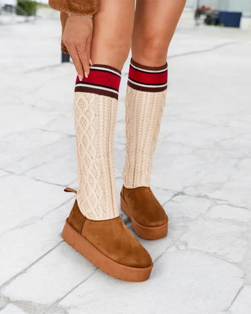 Жіночі сніжні черевики Royalfashion з валенчику Kokumi