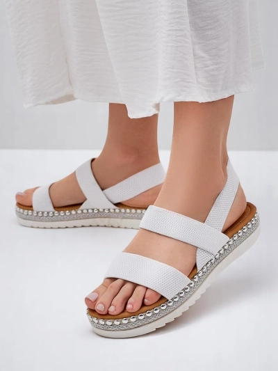 Sandály Royalfashion pro ženy s dekorativní podrážkou Zindas
