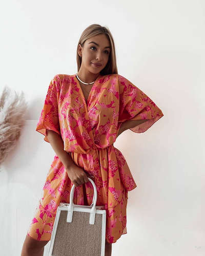 Royalfashion Dámské mini šaty s originálním vzorem