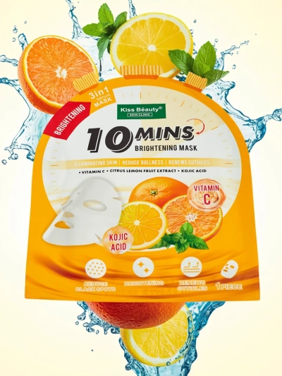 Pleťová maska v plátýnku s vitamínem C - Rozjasňující