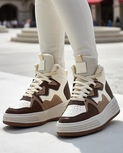 Royalfashion Vysoké dámské sportovní boty Quiedy
