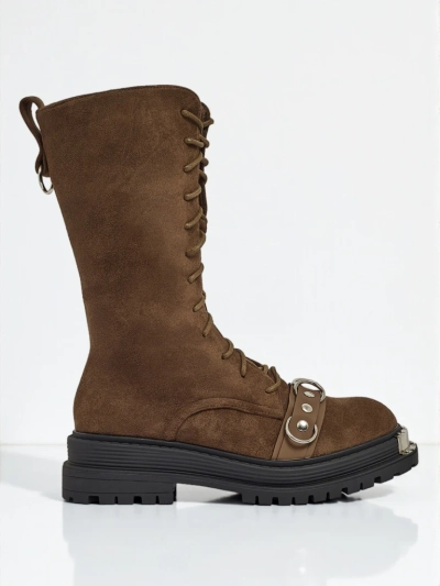 Royalfashion Dámské šněrovací kotníkové boty Werces