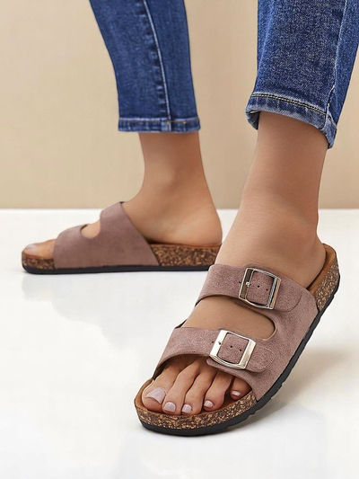 Dámské sandály Royalfashion s přezkami Foumy