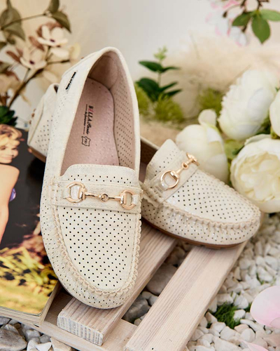 Royalfashion Dámské ažurové mokasíny Mill