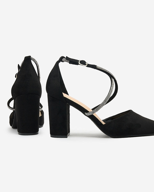 Жіночі туфлі-човники Royalfashion з цирконієм Briticca