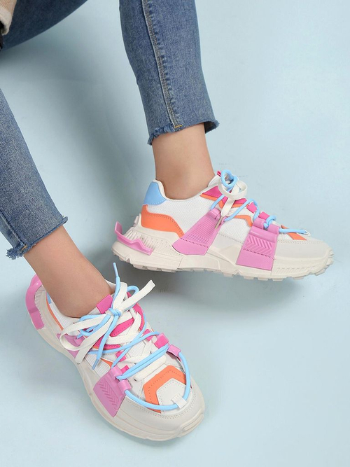 Royalfashion Жіночі спортивні кросівки з гумовими вставками Bubble