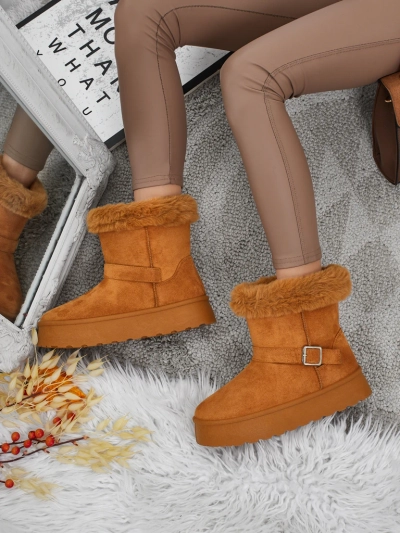 Royalfashion Короткі жіночі черевики a'la снігоходи Myrelle