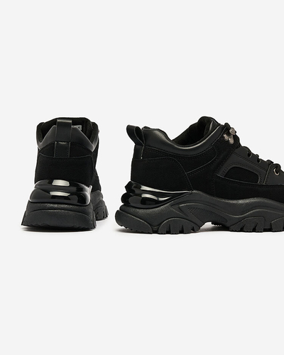 Royalfashion Černé dámské tenisky Aherot