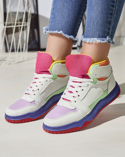 Жіночі спортивні кросівки біло-м'ятного кольору Aopp- Footwear