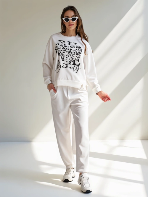 Royalfashion Жіночий набір з віскози з принтом