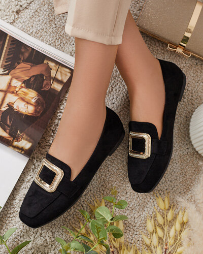 Royalfashion Dámské mokasíny s přezkou Serbento