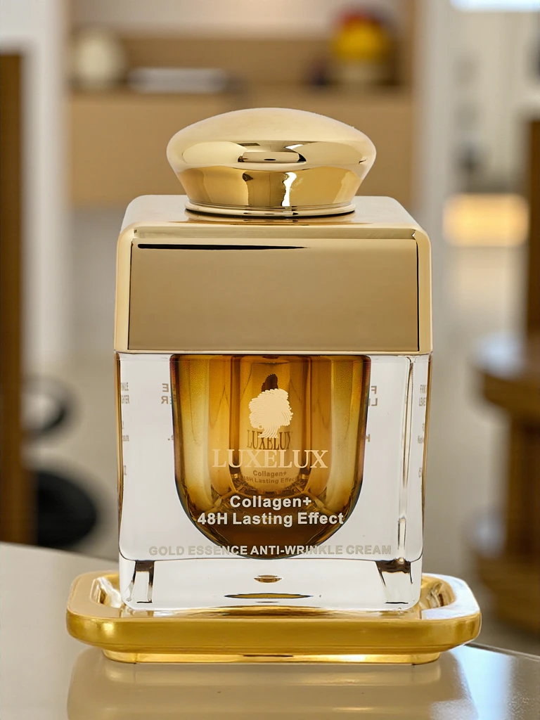 Luxelux Pleťový krém proti vráskám s kolagenem 48H