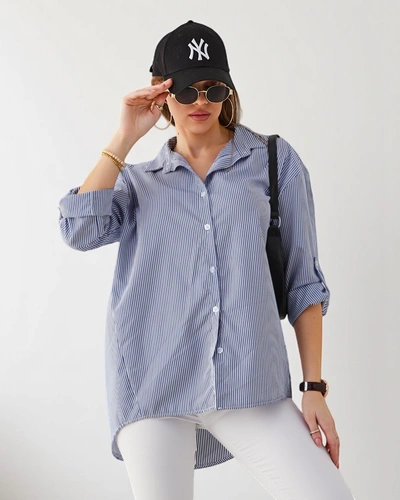 Royalfashion Dámská pruhovaná košile