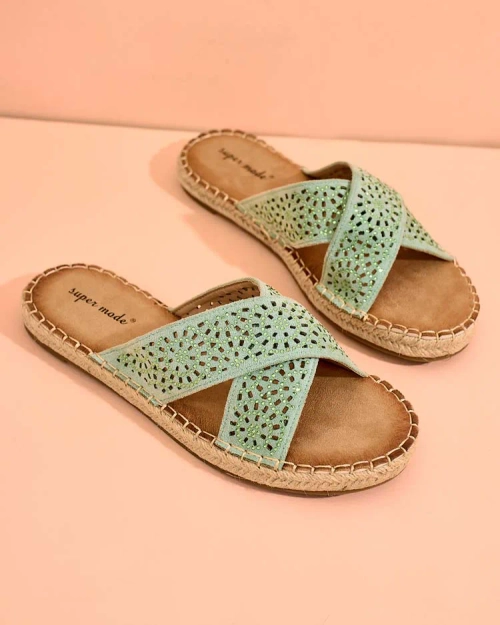 Жіночі шльопанці Royalfashion Tivona на плоскій підошві