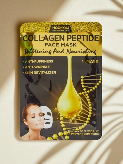 Aurora Collagenus Peptide Mask – Rozjasňující Maska Na Obličej Haokali 10 ks