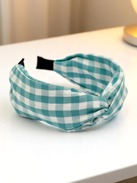 Royalfashion Kostkovaná čelenka Claras