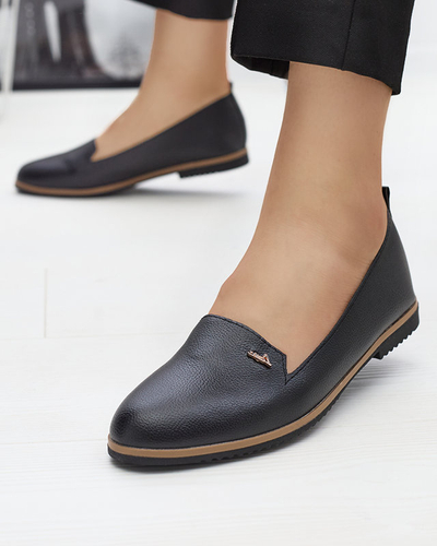 Чорні жіночі мокасини Riorica- Footwear
