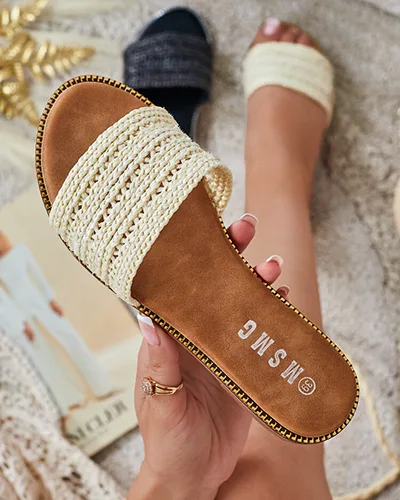 Royalfashion Dámské žabky s plochou podrážkou Bofira