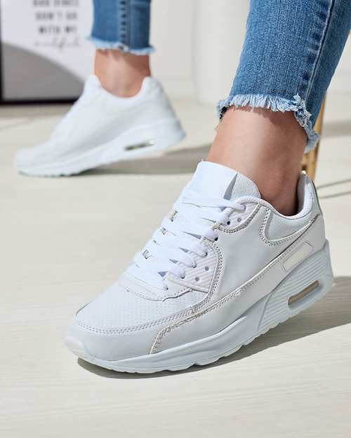 Білі жіночі спортивні кросівки Delluni- Footwear