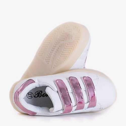 OUTLET Біле дитяче спортивне взуття від Rendi - Взуття