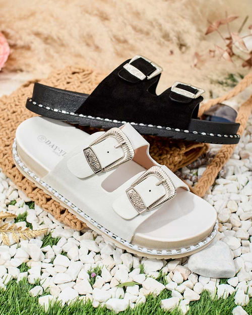 Royalfashion Жіночі шльопанці Rolii на плоскій підошві