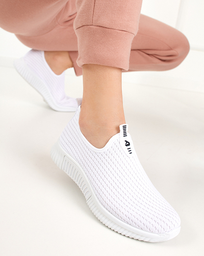 Bílé dámské slip-on tenisky Banila - Obuv