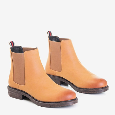 Gerard hnědé dámské boty - Obuv